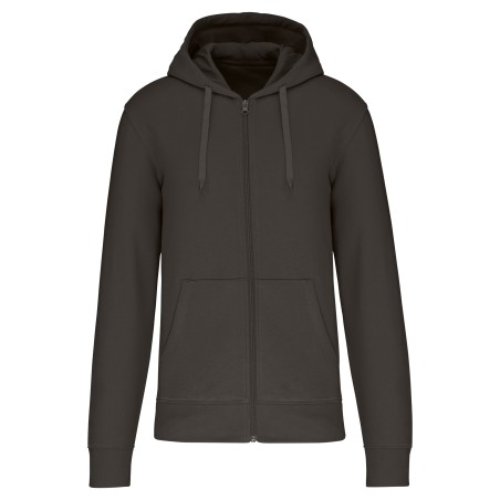 Men\\\'s eco-friendly zip-through hoodie