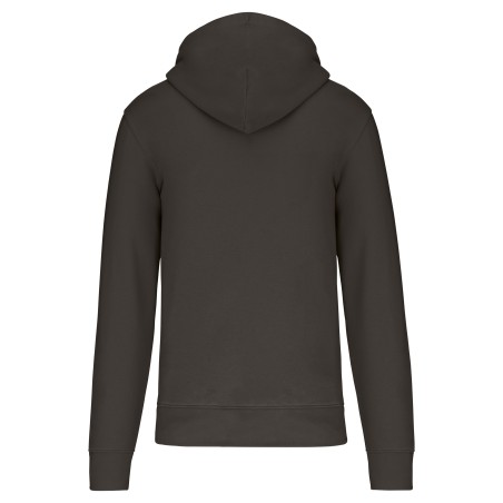 Sudadera con capucha y cremallera ecorresponsable hombre