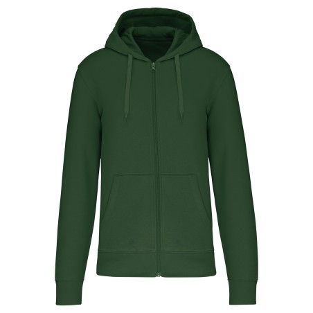 Men\\\'s eco-friendly zip-through hoodie