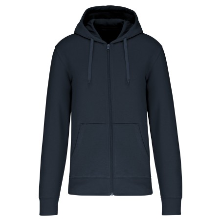 Men\\\'s eco-friendly zip-through hoodie