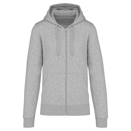 Men\\\'s eco-friendly zip-through hoodie