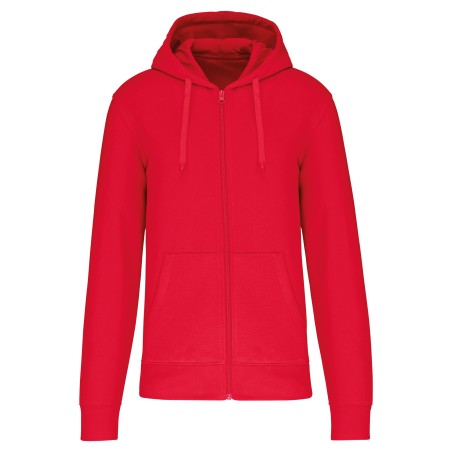 Men\\\'s eco-friendly zip-through hoodie