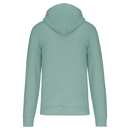Sudadera con capucha y cremallera ecorresponsable hombre