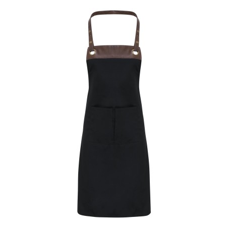 Espresso bib apron