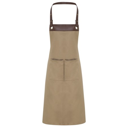 Delantal tipo peto Espresso