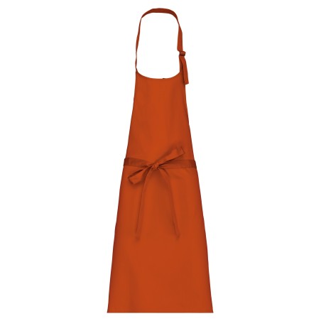 Polycotton apron without pocket