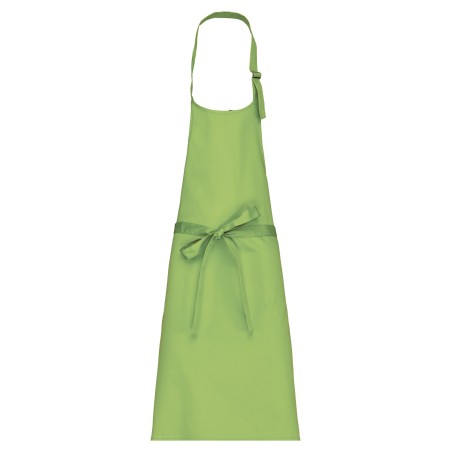 Polycotton apron without pocket