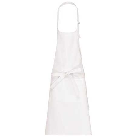 Cotton apron high-temperature washable