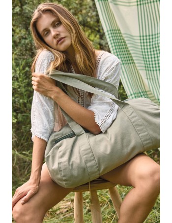 Tube bag organic cotton