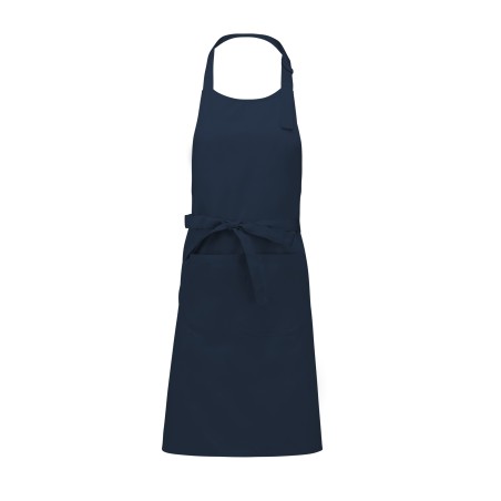 Cotton apron with pocket