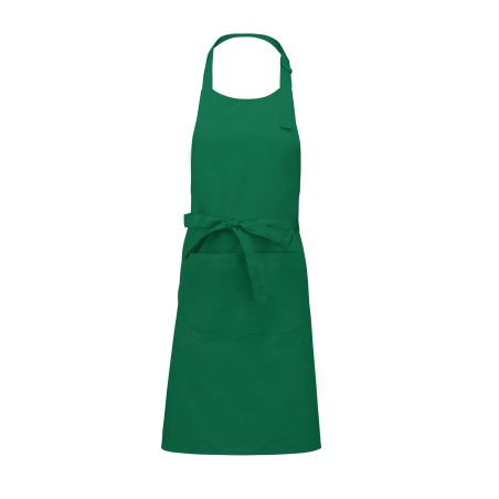 Cotton apron with pocket