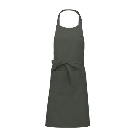 Cotton apron with pocket