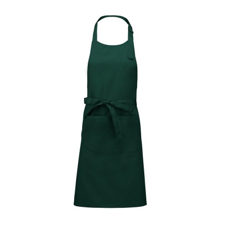 Cotton apron with pocket