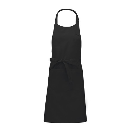 Cotton apron with pocket