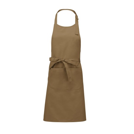 Cotton apron with pocket