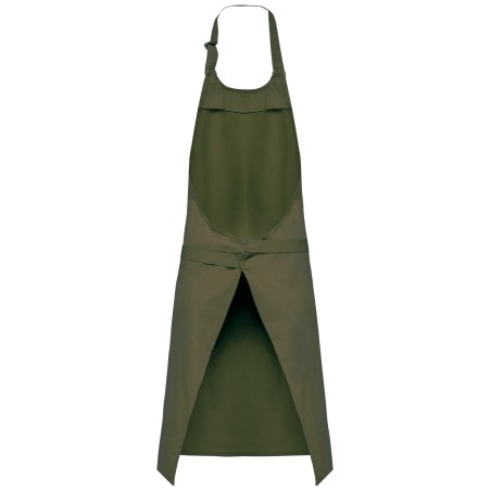 Cotton apron with pocket