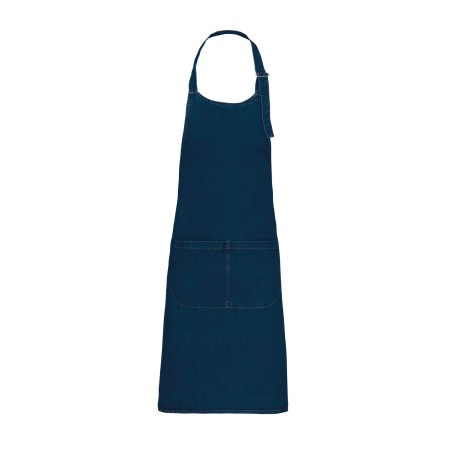 Cotton apron with pocket
