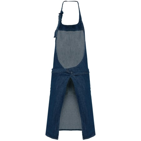 Cotton apron with pocket