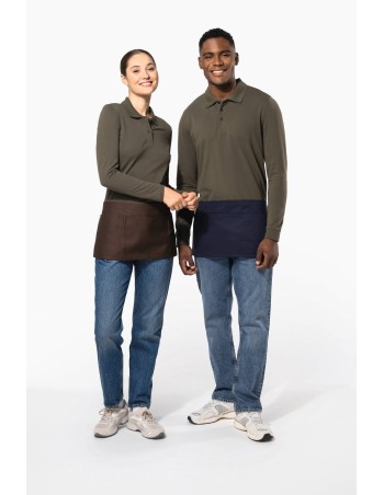 Unisex eco-friendly polycotton poloshirt