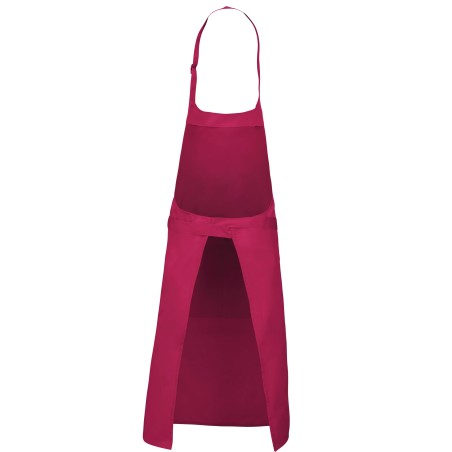 Polyester cotton apron with pocket