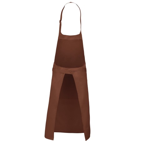 Delantal poliéster/algodón con bolsillo