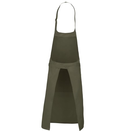 Polyester cotton apron with pocket