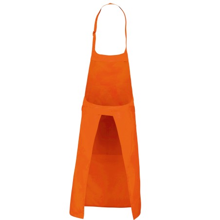 Delantal poliéster/algodón con bolsillo