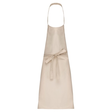 Cotton apron without pocket