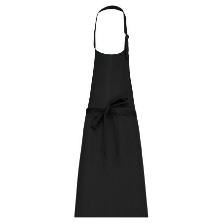 Cotton apron without pocket