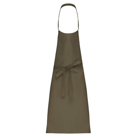 Cotton apron without pocket