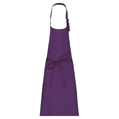 Cotton apron without pocket