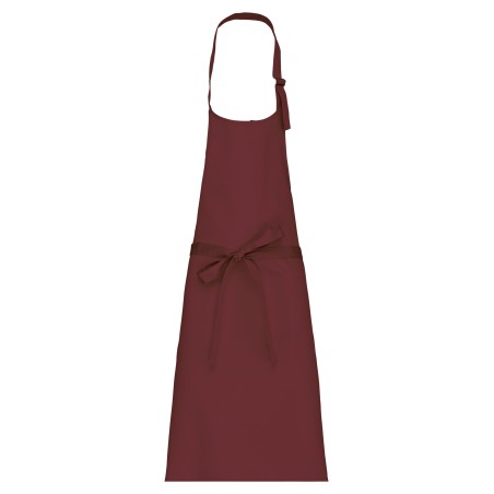 Cotton apron without pocket