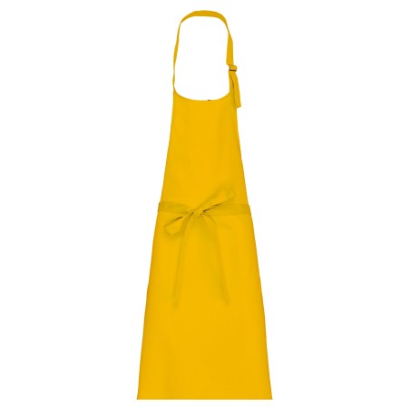 Cotton apron without pocket