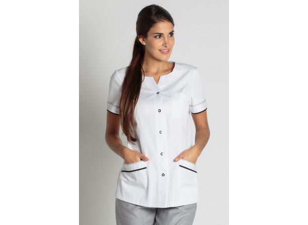 CHAQUETA COMBINADA CON VIVOS 