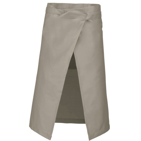 Delantal largo poliéster/algodón