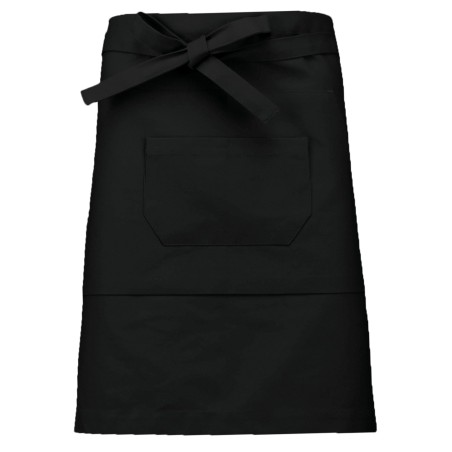 Polycotton mid-length apron