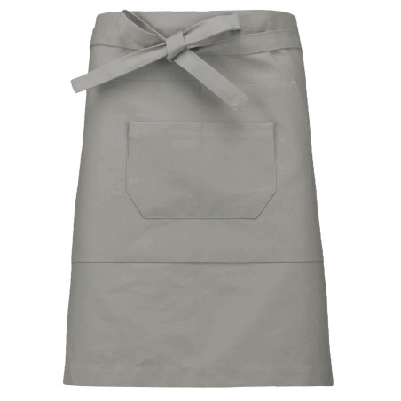 Polycotton mid-length apron