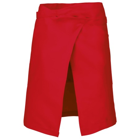 Polycotton mid-length apron