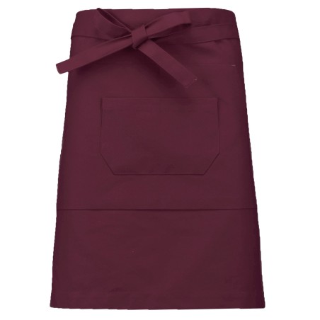 Polycotton mid-length apron