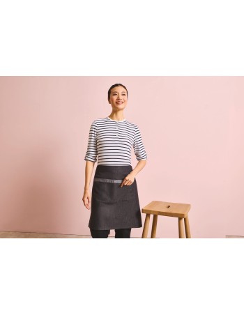 Denim domain waist apron