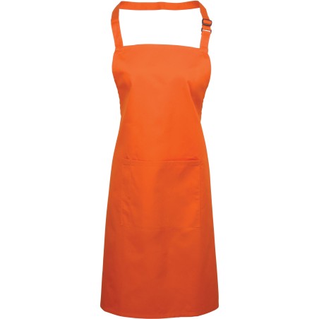 Colours Bib Apron With Pocket