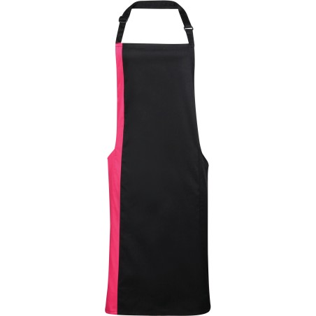 Contrast Bib Apron