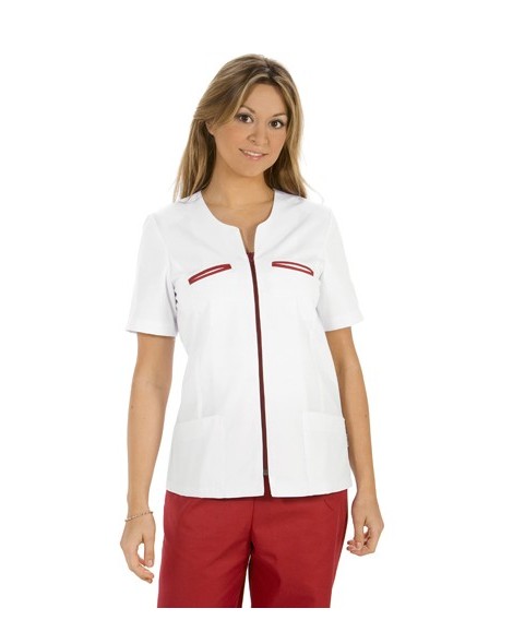 CHAQUETA CREMALLERA CON  VIVOS