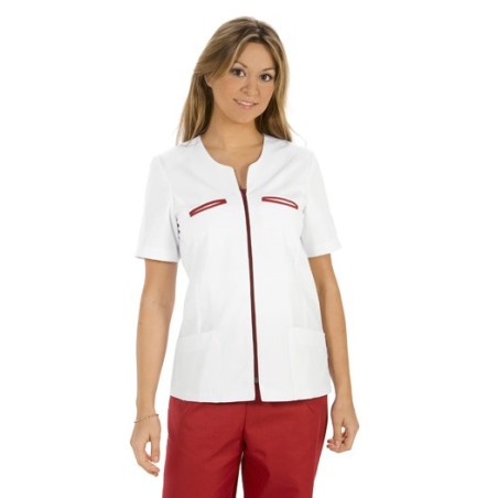 CHAQUETA CREMALLERA CON  VIVOS