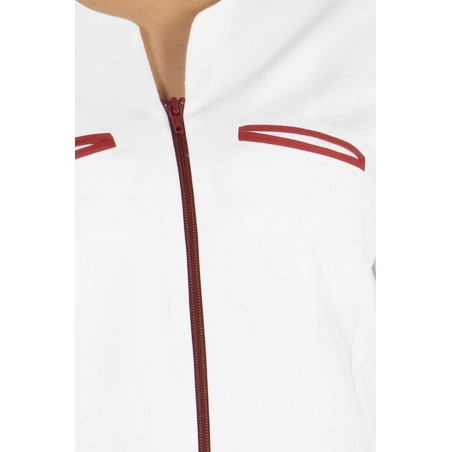 CHAQUETA CREMALLERA CON  VIVOS