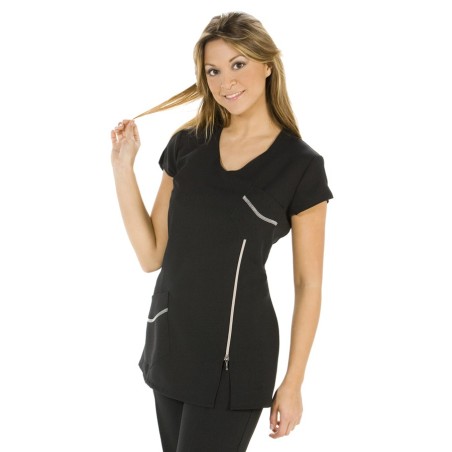 CHAQUETA ENTALLADA CREMALLERA INVERSA