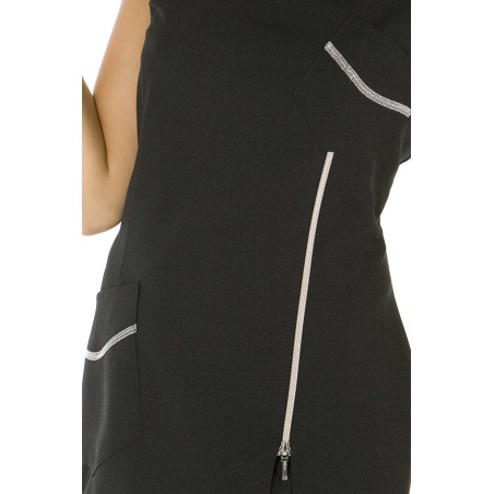 CHAQUETA ENTALLADA CREMALLERA INVERSA