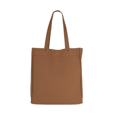 Cotton bag with front pockets