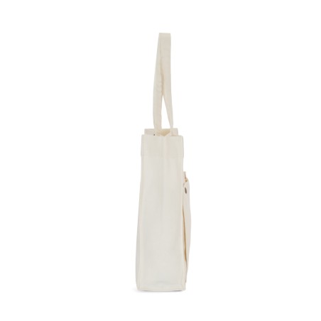 Cotton bag with front pockets
