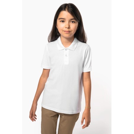 Polo manga corta infantil